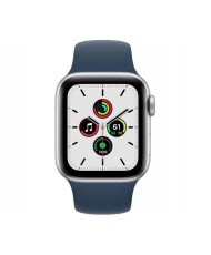 Смарт-годинник Apple Watch SE GPS 40mm Silver Aluminum Case w. Abyss Blue S. Band (MKNY3)