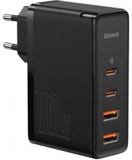 Зарядное устройство Baseus GaN2 Pro Q.C 2C + Charger Type-C Cable 100W Black (CCGAN2P-L01)