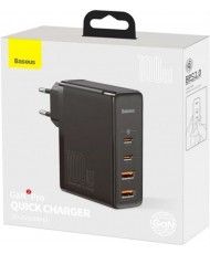 Зарядное устройство Baseus GaN2 Pro Q.C 2C + Charger Type-C Cable 100W Black (CCGAN2P-L01)