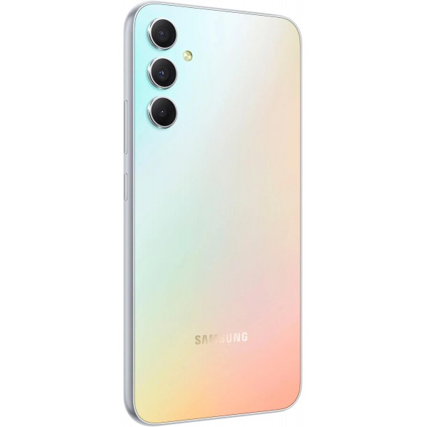 Смартфон Samsung Galaxy A34 5G 6/128GB Silver (SM-A346EZSA) - Фото 6