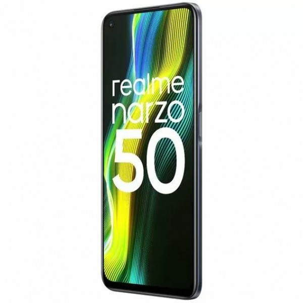Смартфон Realme Narzo 50 4/64GB Speed Black - Фото 3