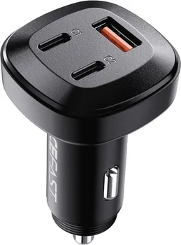 Автомобільний зарядний пристрій Acefast B3 Car Charger 66W (1USB-A/2C) Black