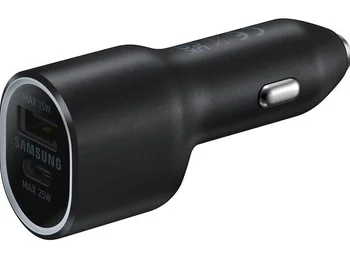 Автомобильное зарядное устройство Samsung 40W Car Charger Black (EP-L4020NBEG)