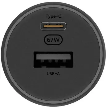  Автомобильное зарядное устройство Xiaomi 67W Car Charger USB/Type-C (BHR6814GL)
