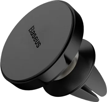 Автомобільний тримач Baseus Magnetic Air Vent Mount Black (SUER-A01)