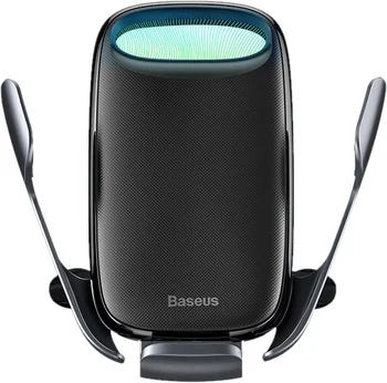 Автомобільний тримач Baseus Milky Way Electric Bracket Wireless Charger Black (WXHW02-01)