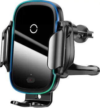 Автомобільний тримач Baseus Wireless Charger Qi Light Electric 15W Black (WXHW03-01)