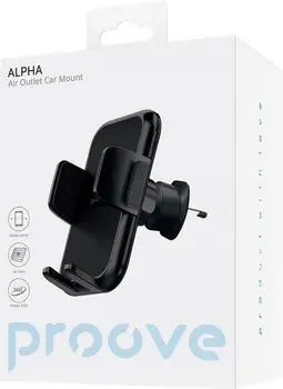 Автомобільний тримач Proove Alpha Air Outlet Car Mount Black (CHAP00000001)