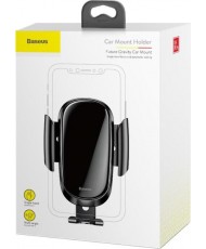 Автомобильный держатель для смартфона Baseus Future Gravity Car Mount Black (SUYL-WL01)