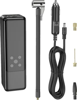 Автомобільний компресор HOCO ZP5 May Smart Air Pump Black