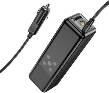 Автомобільний компресор HOCO ZP5 May Smart Air Pump Black