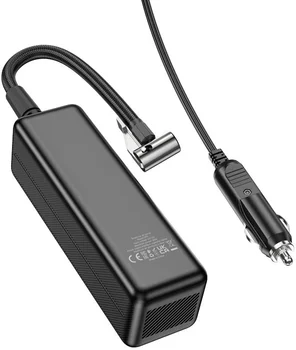 Автомобільний компресор HOCO ZP5 May Smart Air Pump Black