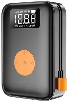 Автомобільний компресор WIWU Wi-Ai003 Portable Cordless Tire inflator Black (6977703650792)
