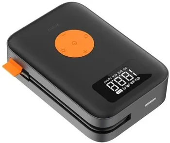 Автомобільний компресор WIWU Wi-Ai003 Portable Cordless Tire inflator Black (6977703650792)