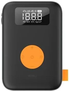 Автомобільний компресор WIWU Wi-Ai003 Portable Cordless Tire inflator Black (6977703650792)