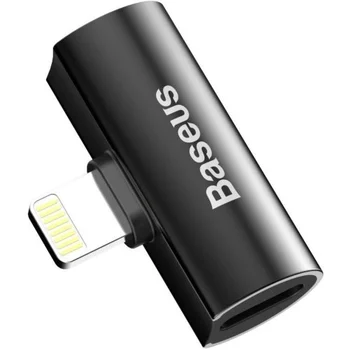 Адаптер Baseus L46 Lightning to Lightning + Lightning Black (CAL46-01)