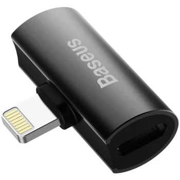 Адаптер Baseus L46 Lightning to Lightning + Lightning Black (CAL46-01)