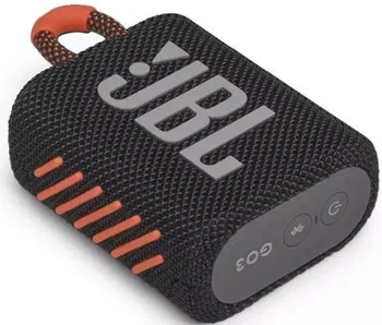 Акустична система JBL Go 3 Black-Orange (JBLGO3BLKO)