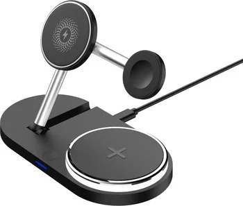 Беспроводное зарядное устройство ArmorStandart H101 3 in 1 Magnetic Black (ARM78103)