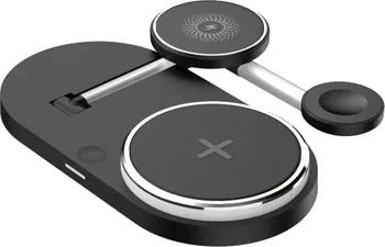 Беспроводное зарядное устройство ArmorStandart H101 3 in 1 Magnetic Black (ARM78103)