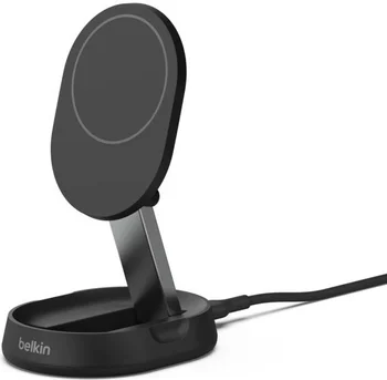 Беспроводное зарядное устройство Belkin BoostCharge Pro Magnetic Qi2 15W Black (WIA008VFBK)