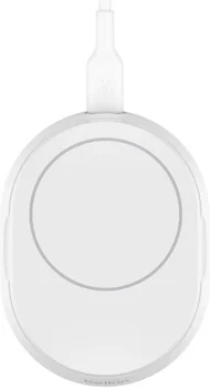 Бездротовий зарядний пристрій Belkin BoostCharge Pro Magnetic Qi2 15W White (WIA008VFWH)