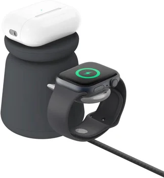 Бездротовий зарядний пристрій Belkin Boost Up Charge Pro 2-in-1 Black (WIZ020VFH36)