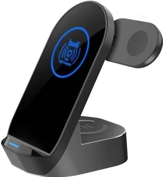 Бездротовий зарядний пристрій Budi 3 in 1 Wireless Chargin Stand (WL4300B)