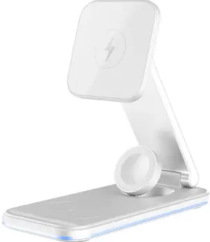 Бездротовий зарядний пристрій Proove Energy Fold 3 in 1 White (WSEF15010002)
