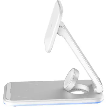 Бездротовий зарядний пристрій Proove Energy Fold 3 in 1 White (WSEF15010002)
