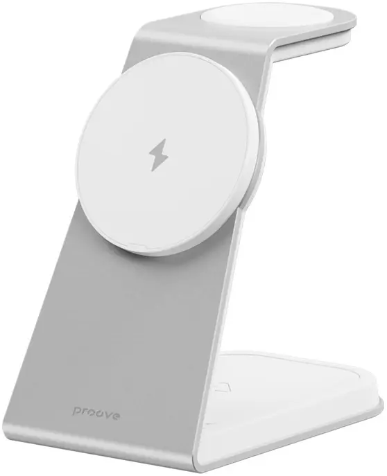 Беспроводное зарядное устройство Proove Omni Power 3 in 1 White (WSOP15020002)