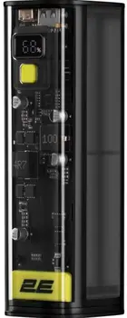 Зовнішній акумулятор (повербанк) 2E Power Bank Сrystal 24000mAh 100W (2E-PB7200PD)