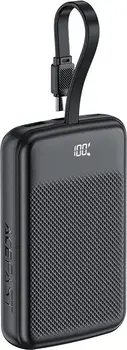 Зовнішній акумулятор (повербанк) Acefast M13 10000mAh Black