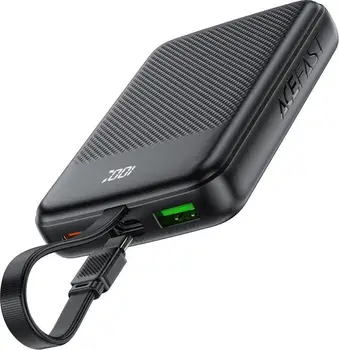 Зовнішній акумулятор (повербанк) Acefast M13 10000mAh Black
