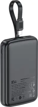 Зовнішній акумулятор (повербанк) Acefast M13 10000mAh Black