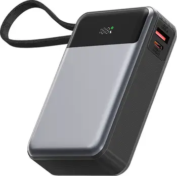 Зовнішній акумулятор (повербанк) Acefast M21 20000mAh Black