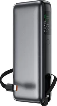 Зовнішній акумулятор (повербанк) Acefast M22 20000mAh Black