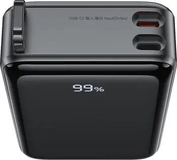 Зовнішній акумулятор (повербанк) Acefast M4 20000mAh 67W Black (AFM4B)