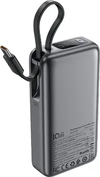 Зовнішній акумулятор (повербанк) Acefast M7 10000mAh 30W Black