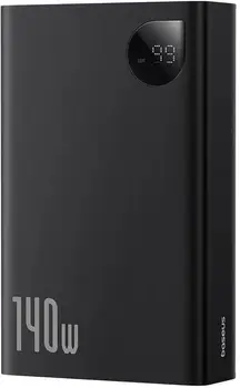 Зовнішній аккумулятор (повербанк) Baseus Adaman Metal Digital Display 24000mAh 140W Black (P10021508113-00;P10021507112-02)