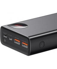 Внешний аккумулятор (повербанк) Baseus Adaman Metal Digital Display Quick Charge Power Bank 65W 20000mAh Black (PPIMDA-D01, PPADM-65S)