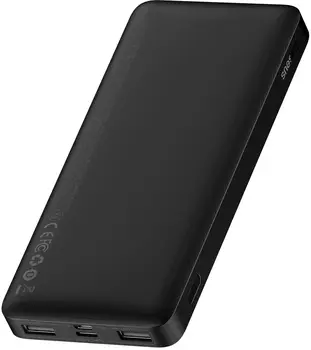 Зовнішній аккумулятор (повербанк) Baseus Bipow Digital Display 15W 10000 mAh Black (PPDML-I01)