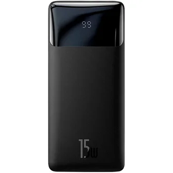 Внешний аккумулятор (повербанк) Baseus Bipow Digital Display 15W 20000mAh Black (PPDML-J01)