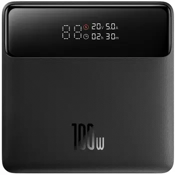 Внешний аккумулятор (повербанк) Baseus Blade 20000mAh 100W HD Edition Black (PPBL000301)