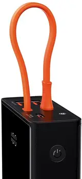 Зовнішній акумулятор (повербанк) Baseus Elf Digital Display 20000mAh 65W Black (PPJL000001, PPJL65C)