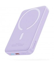 Внешний аккумулятор (повербанк) Baseus Magnetic Bracket Mini 10000mAh 20W Purple (P10059001513-00)