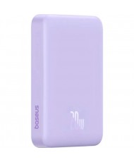 Зовнішній акумулятор (повербанк) Baseus Magnetic Bracket Mini 10000mAh 20W Purple (P10059001513-00)