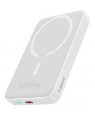 Зовнішній акумулятор (повербанк) Baseus Magnetic Bracket Mini 10000mAh 20W White (P10059001223-00)