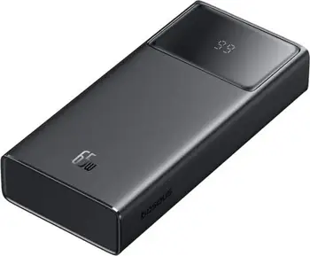 Зовнішній акумулятор (повербанк) Baseus Star Lord Digital Display 20000mAh 65W Black (P10022906113-00)
