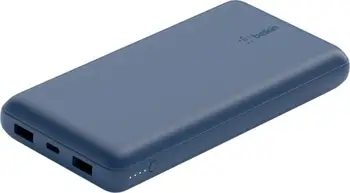 Зовнішній акумулятор (повербанк) Belkin 20000mAh 15W Blue (BPB012BTBL)